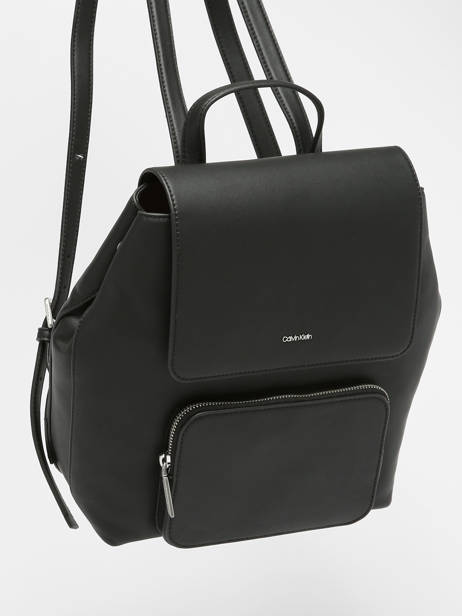 Backpack Calvin klein jeans Black must K610742 other view 2