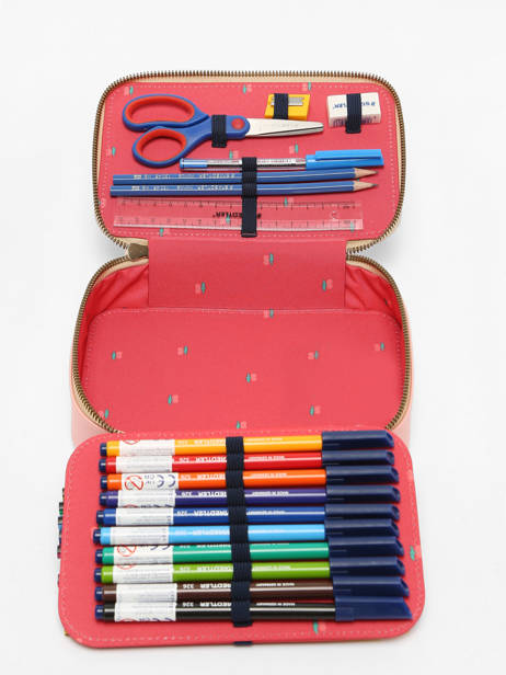 Trousse Rempli 1 Compartiment Daydream Girls Jeune premier Rose daydream girls G vue secondaire 2