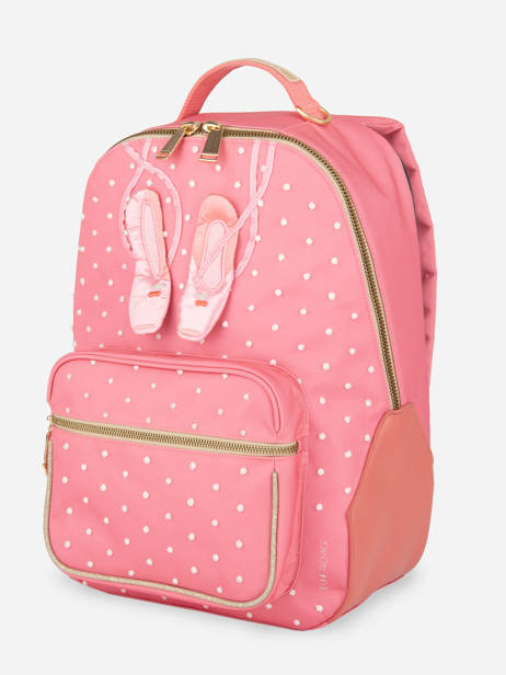 1 Compartment Bobbie Backpack Jeune premier Pink daydream girls G other view 2