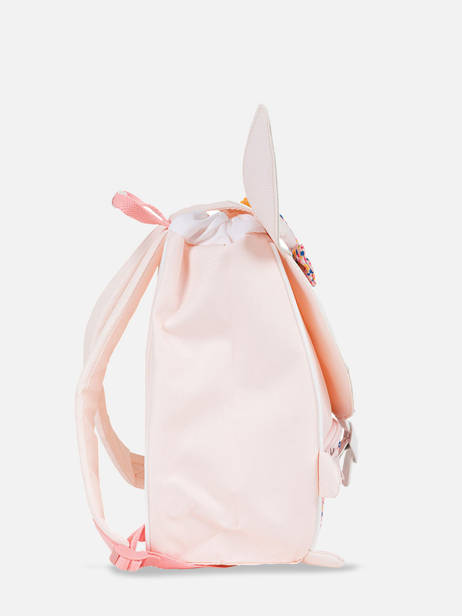 Mini Backpack Tann's Pink ecole des tann's 645112 other view 2