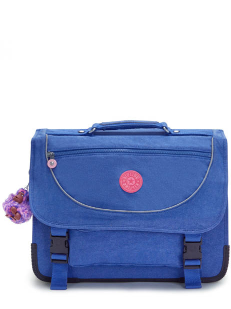 2-compartment Satchel Kipling Blue back to school / pbg PBG12074