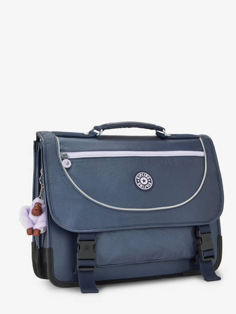 2-compartment  Satchel Kipling Blue back to school KI5705 other view 2