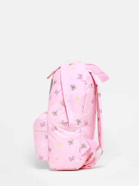1 Compartment Backpack Mickey and minnie mouse Pink made for fun 3866 other view 2