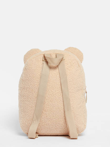 1 Compartment Backpack Pret Beige buddies for life 3448 other view 4