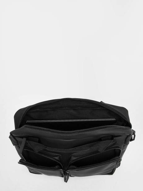 Laptop Bag Rains Black travel 14250 other view 3