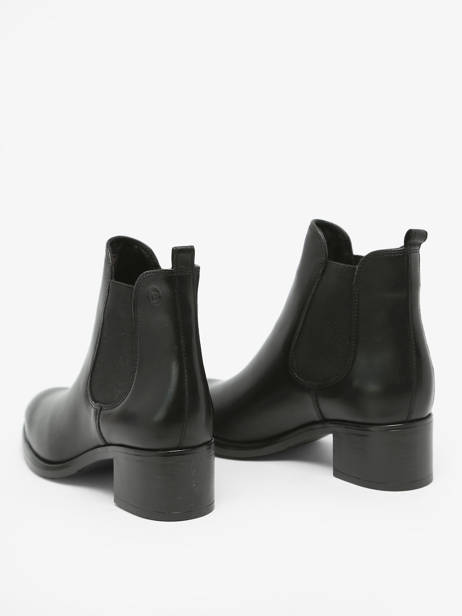 Heeled Boots In Leather Tamaris Black women 41 other view 4