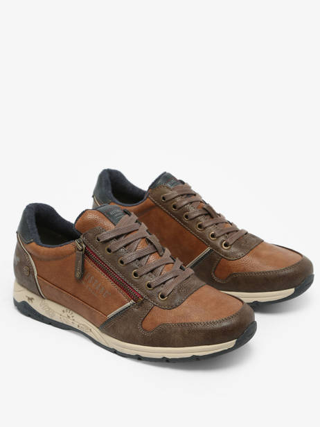 Sneakers Mustang Marron men 4106306 vue secondaire 2