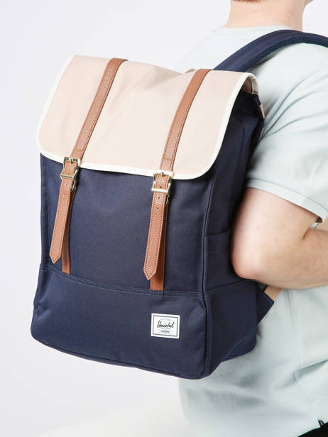 1 Compartment  Backpack Herschel Blue classics 11404 other view 1