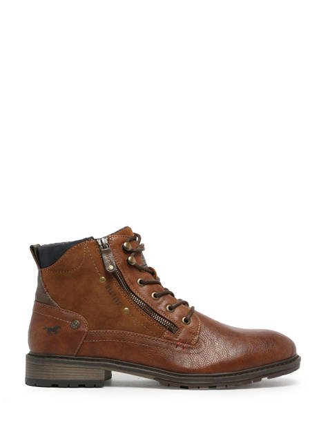 Bottines Mustang Marron men 4140506