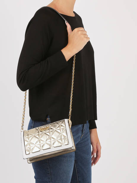 Shoulder Bag Abey Guess Gold abey QM855873 other view 1
